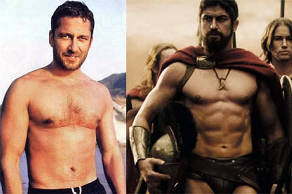 Transformações extremas de celebridades para o cinema