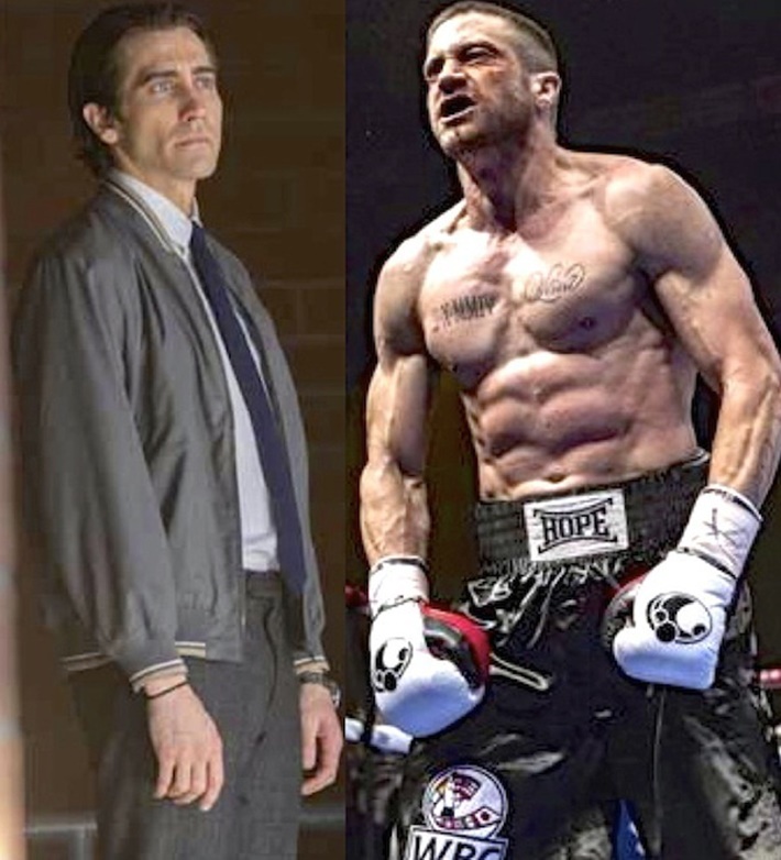 Transformações extremas de celebridades para o cinema